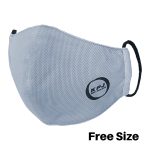KPJ ANTI MICROBIAL FACE MASK - LIGHT GREY (ADULT)