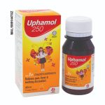 Uphamol Orange 250mg/5ml Suspension (Paracetamol) 100ml