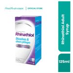 RHINATHIOL ADULT SYRUP 125ML 1'S