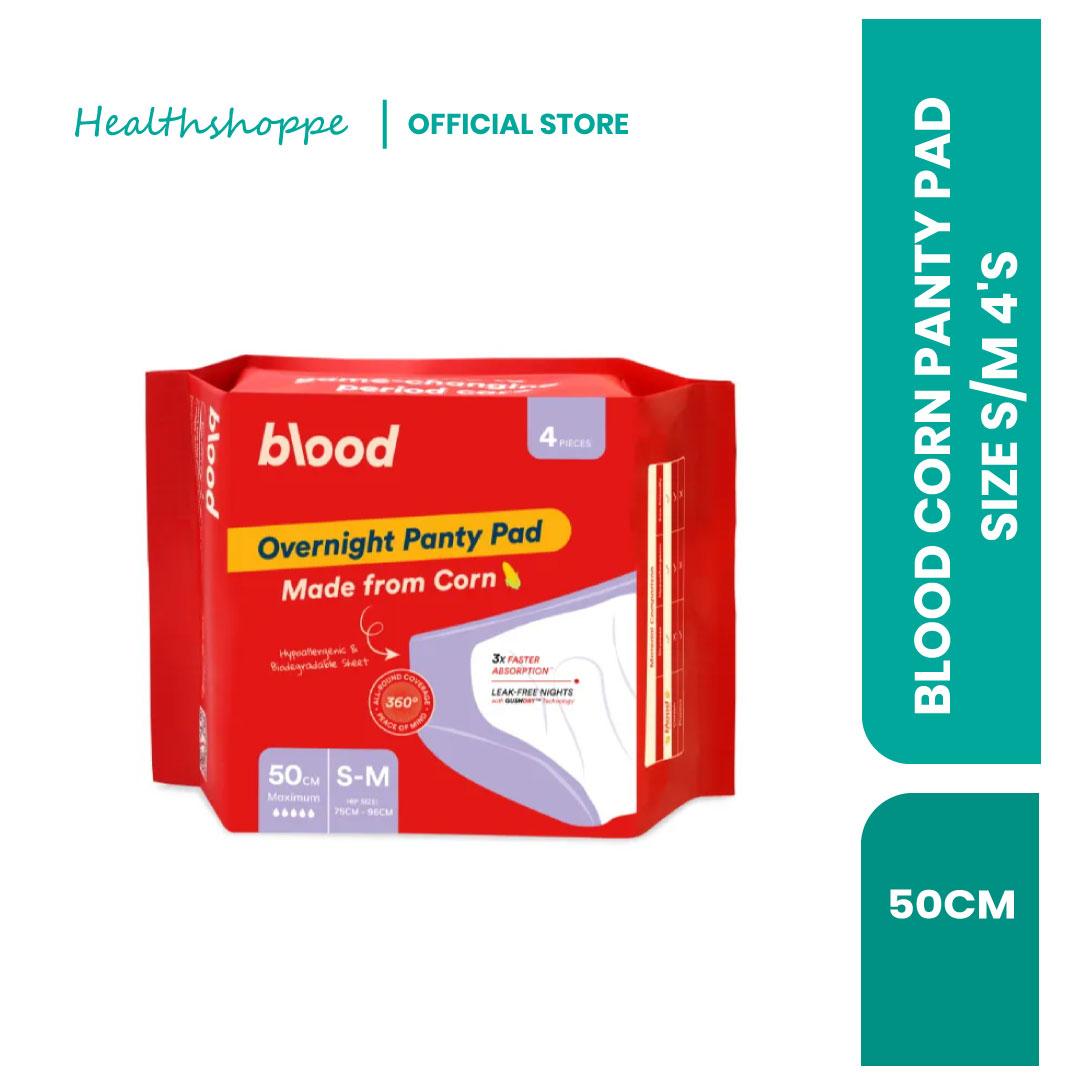2026--BLOOD-CORN-PANTY-PAD-50CM-SIZE-S.M-4'S BLOOD CORN PANTY PAD 50CM SIZE S/M 4'S | M/L 4's | L/XL 4's - Image 1