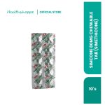 SIMCONE 80MG CHEWABLE TAB (SIMETHICONE) 10'S