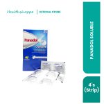 PANADOL SOLUBLE 4'S (by strip)