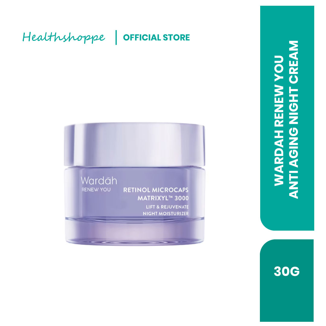 2025-WARDAH-RENEW-YOU-ANTI-AGING-NIGHT-CREAM-30g WARDAH RENEW YOU ANTI AGING NIGHT CREAM 30G - Image 1