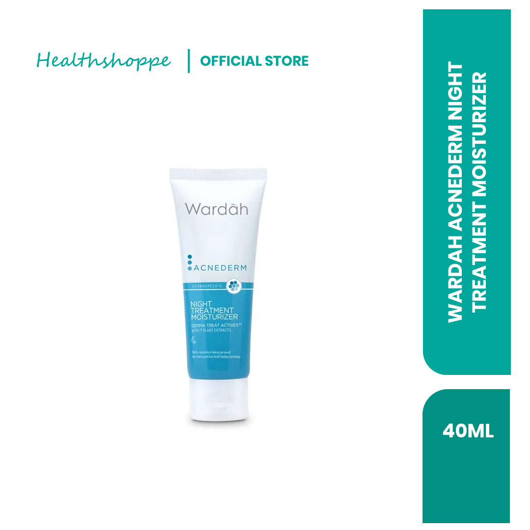2026--WARDAH-ACNEDERM-NIGHT-TREATMENT-MOISTURIZER WARDAH ACNEDERM NIGHT TREATMENT MOISTURIZER 40ML - Image 1
