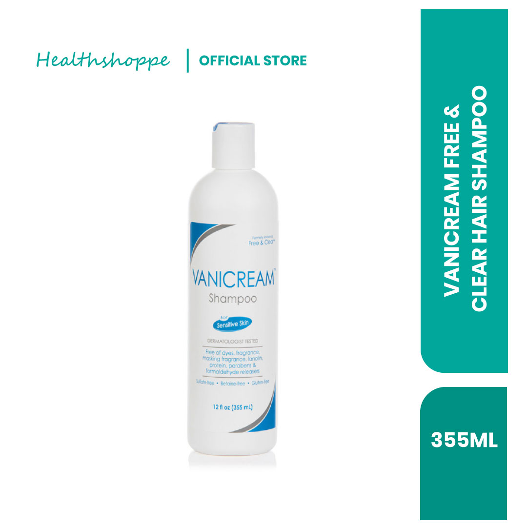 2026--VANICREAM-FREE-&-CLEAR-HAIR-SHAMPOO-355ML VANICREAM FREE & CLEAR HAIR SHAMPOO 355ML - Image 1