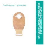 NATURA DRAINABLE TRANSPARENT POUCH WITH INVISICLOSE