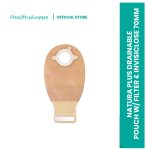 NATURA PLUS DRAINABLE POUCH W/ FILTER & INVISICLOSE 70MM